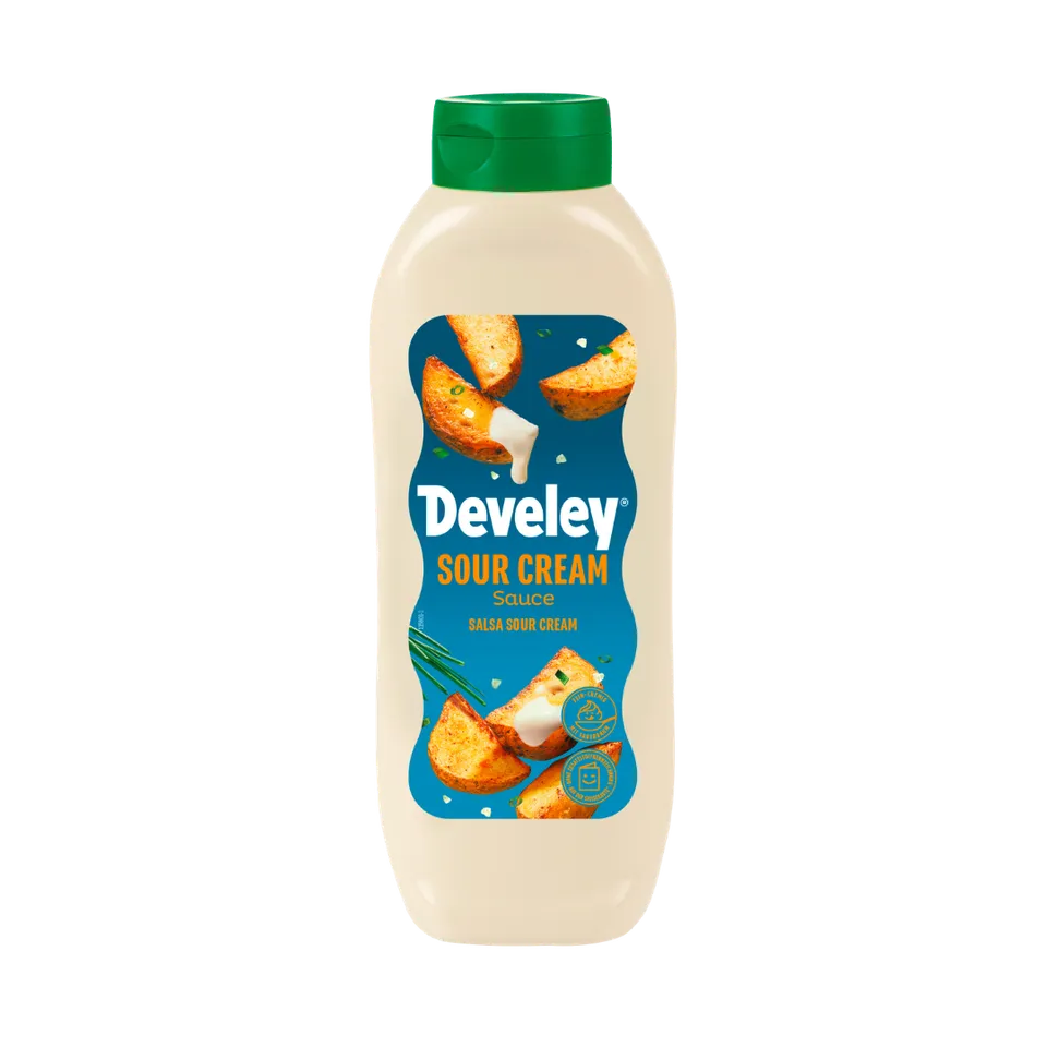 develey-sour-cream-sauce-875-ml-gro-flasche-sauce image 1