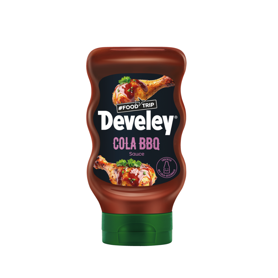 develey-cola-bbq-sauce-300-ml-flasche image 1