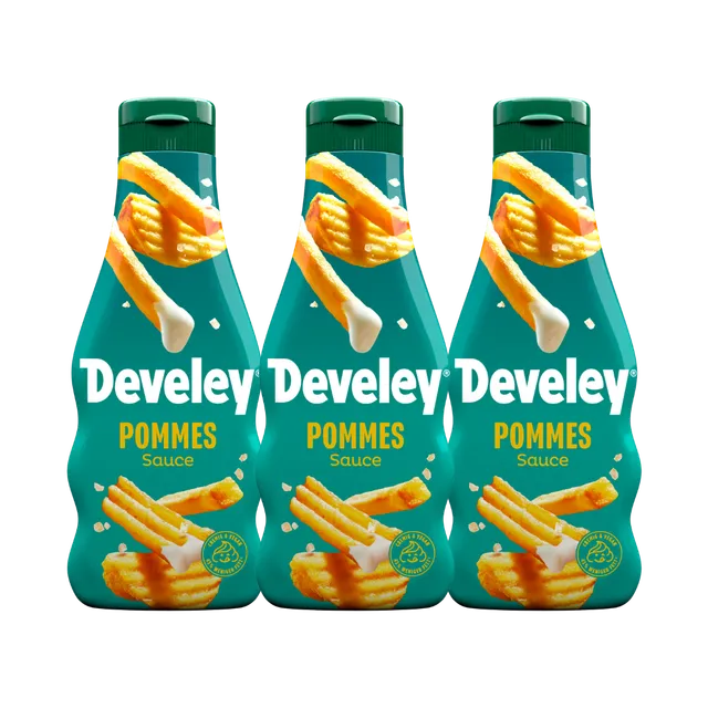 develey-pommes-sauce-flasche-3x-250-ml image 1