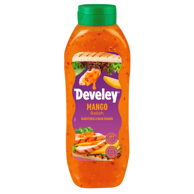 develey-mango-relish-875-ml-gro-flasche-sauce image 1