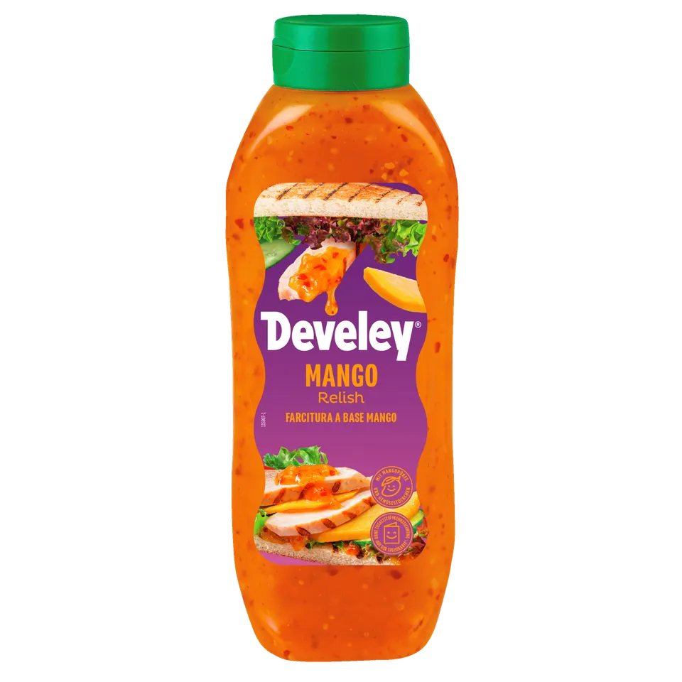 develey-mango-relish-875-ml-gro-flasche-sauce image 1