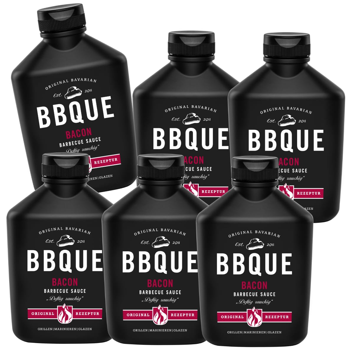 bbque-bayrische-barbecue-sauce-bacon-6x400ml image 1