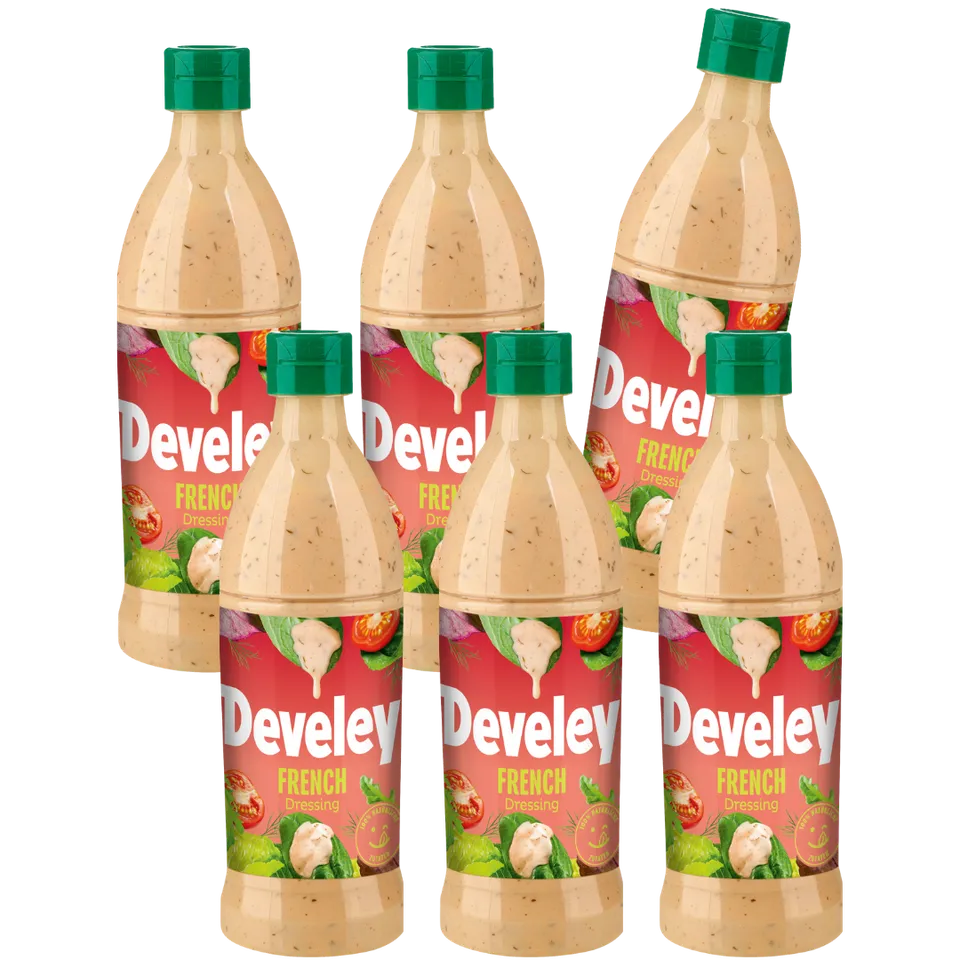 develey-french-dressing-dressing-flasche-6x-500-ml-multipack image 1