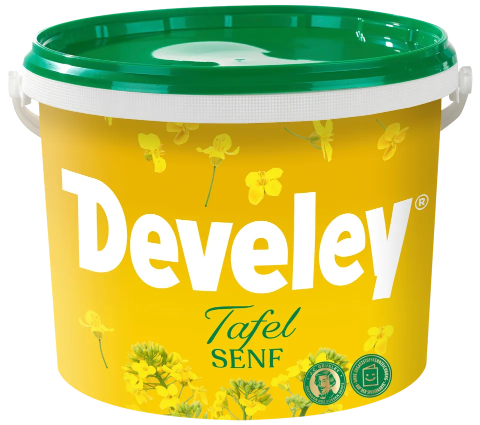 develey-tafel-senf-eimer-10-kg image 1