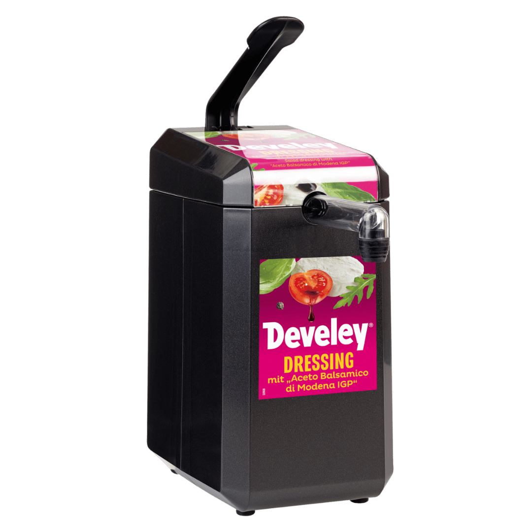 develey-dispenser-mit-etikett-balsamico-dressing-f-r-5-kg-dispenserbeutel image 1