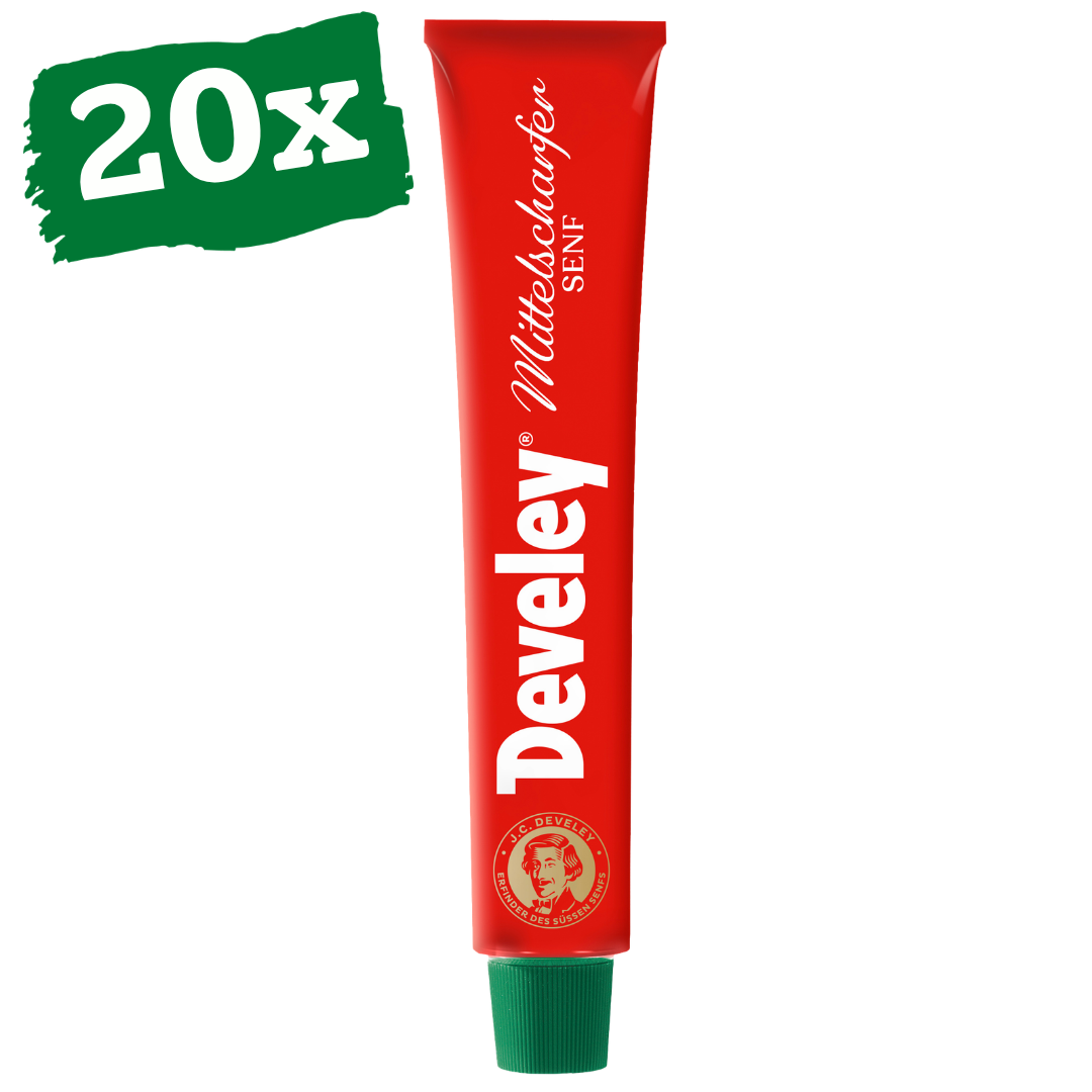 develey-senf-mittelscharf-20x-100-ml-tube-multipack image 1