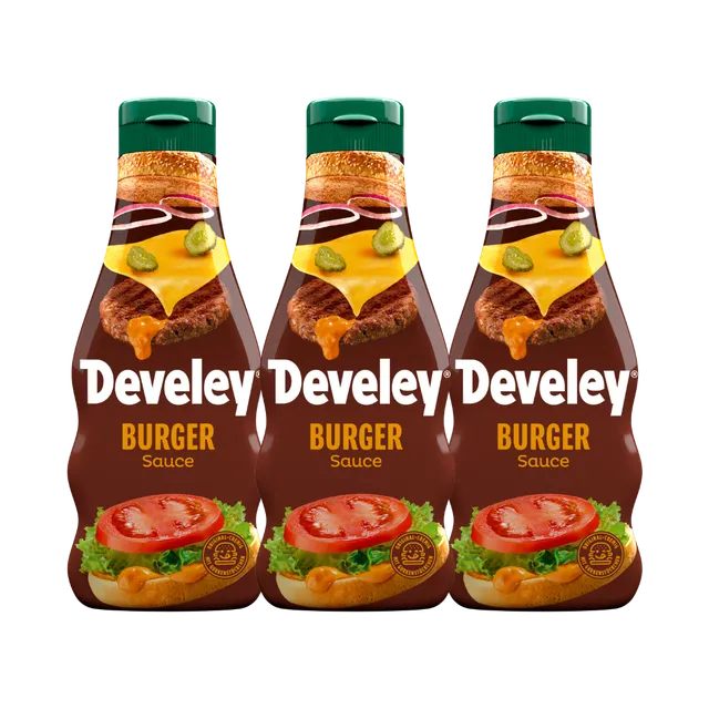 develey-burger-sauce-3x-250-ml-flasche-multipack image 1