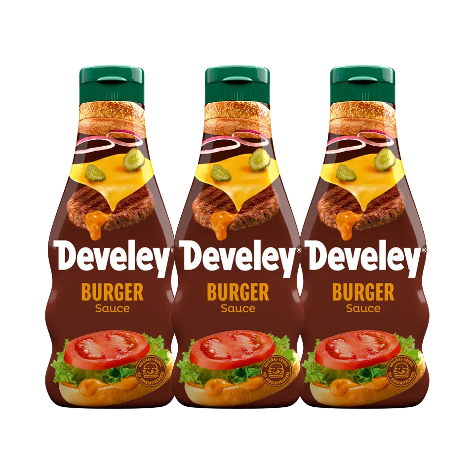develey-burger-sauce-3x-250-ml-flasche-multipack image 1
