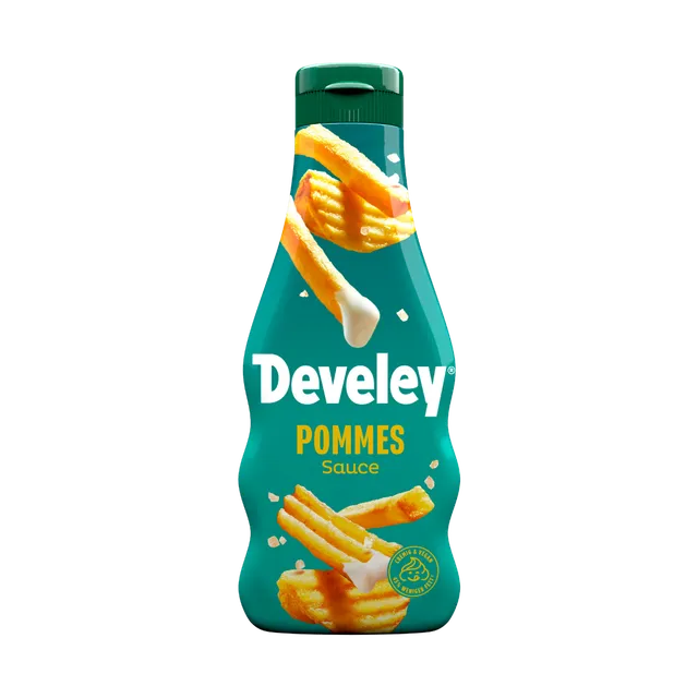 develey-pommes-sauce-vegan-fettreduziert-250-ml-flasche image 1