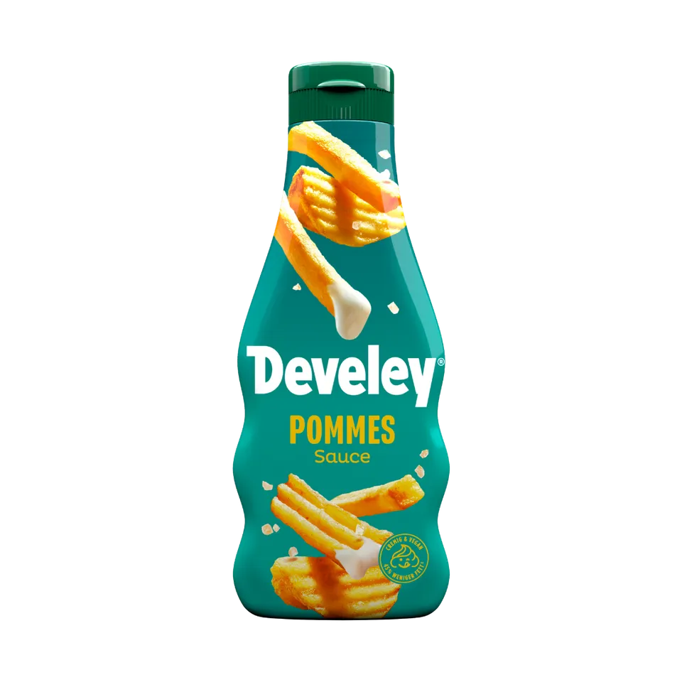 develey-pommes-sauce-vegan-fettreduziert-250-ml-flasche image 1
