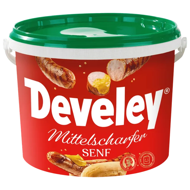develey-senf-mittelscharf-10-kg-eimer image 1