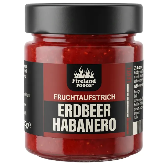 fireland-foods-fruchtaufstrich-erdbeer-habanero-s-scharfer-dip image 1