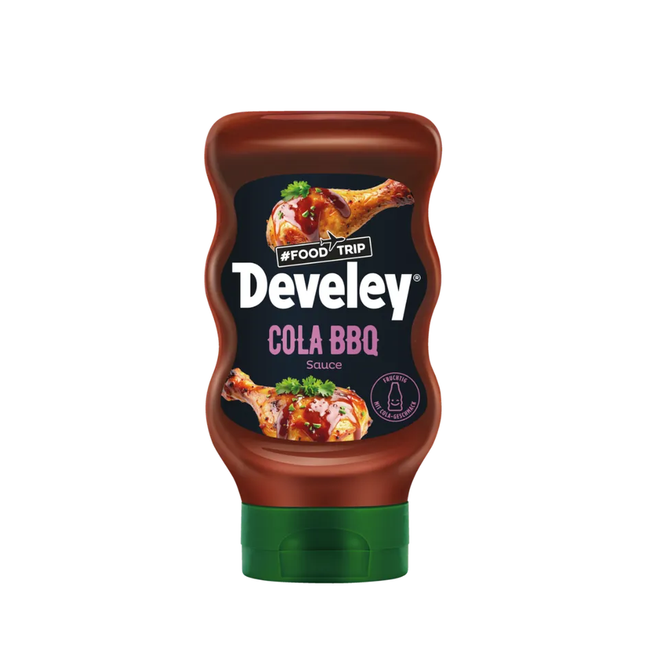 develey-cola-bbq-sauce-300-ml-flasche image 1
