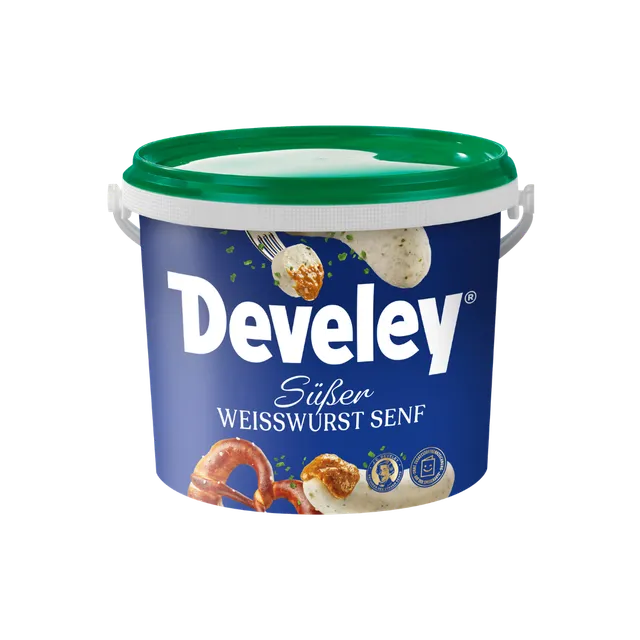develey-original-m-nchner-wei-wurstsenf-s-er-senf-im-5-kg-eimer image 1