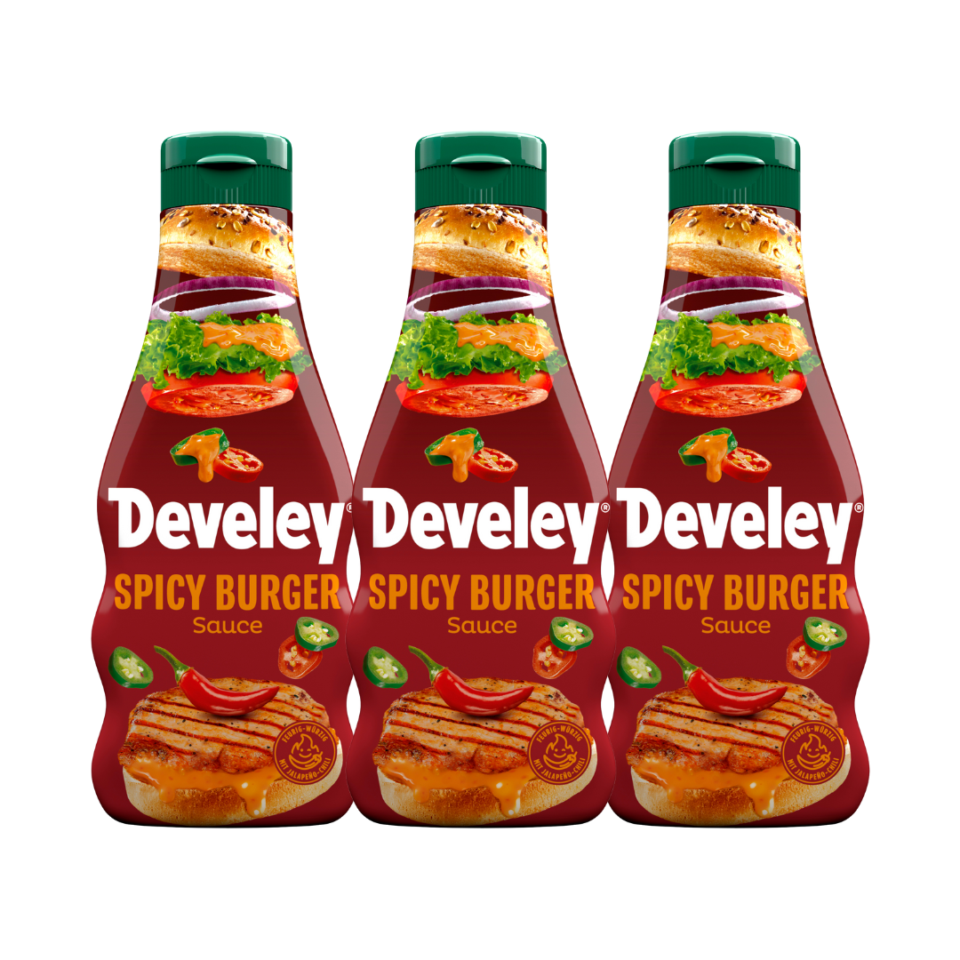 develey-spicy-burger-sauce-3x-250ml-mit-jalapeno-w-rze image 1
