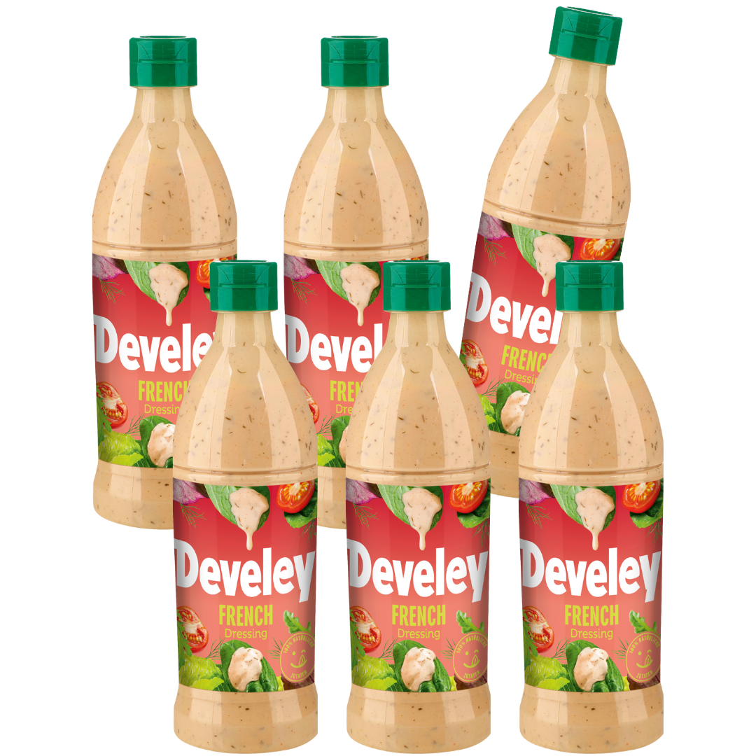 develey-french-dressing-dressing-flasche-6x-500-ml-multipack image 1