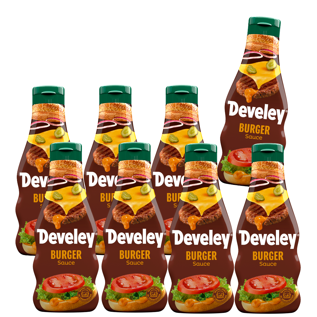 develey-burger-sauce-8x-250-ml-multipack image 1