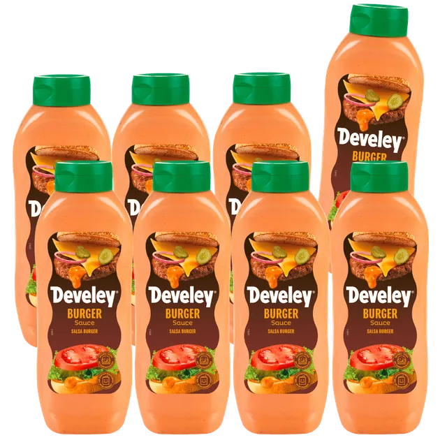 develey-burger-sauce-8x-875-ml-gro-flasche-multipack image 1