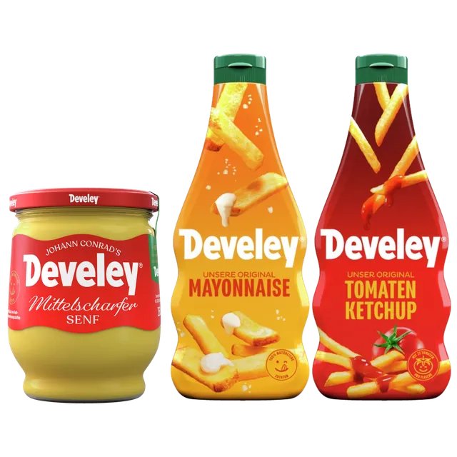 develey-set-mit-ketchup-mayonnaise-und-mittelscharfem-senf-2x-500-ml-und-1x-250- image 1