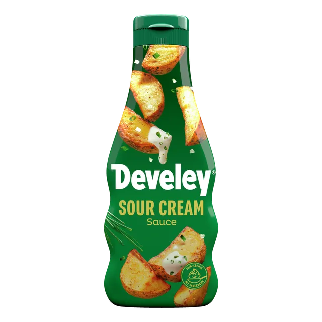 develey-sour-cream-sauce-250-ml-flasche image 1