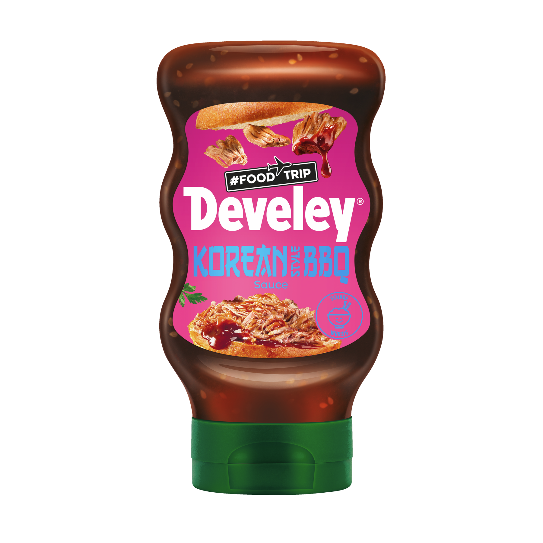develey-korean-style-bbq-sauce-300ml-flasche image 1