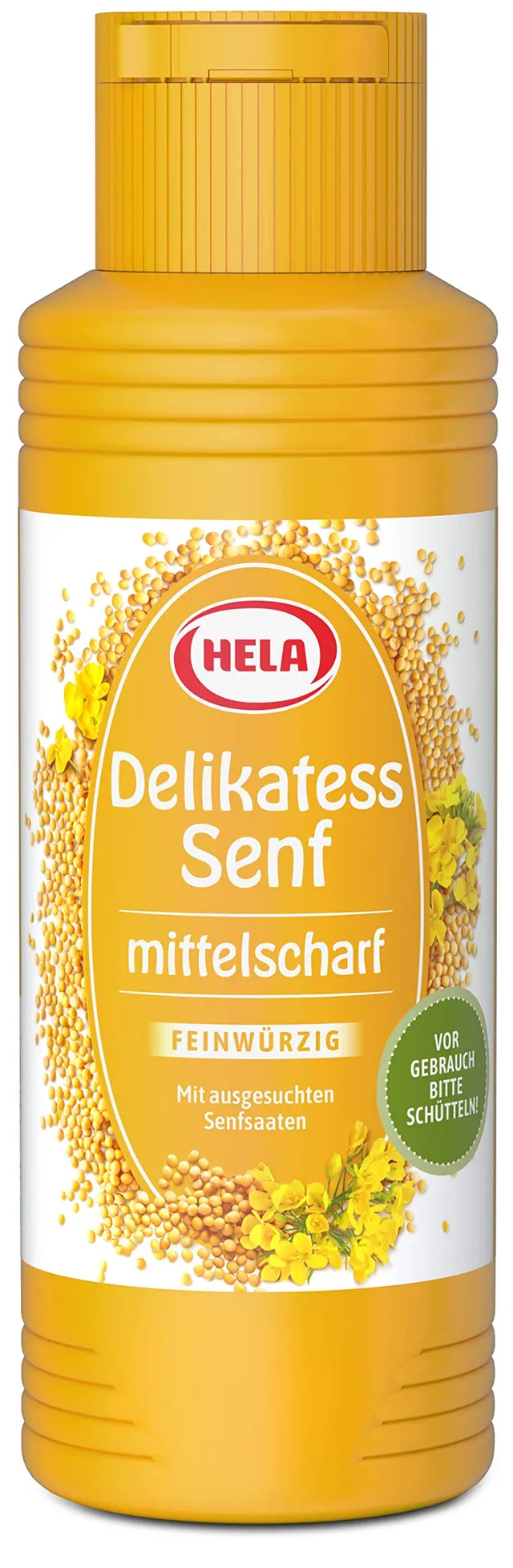 hela-delikatess-senf-mittelscharf-6x300-ml image 1