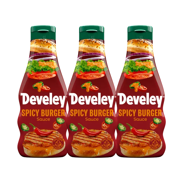develey-spicy-burger-sauce-3x-250ml-mit-jalapeno-w-rze image 1
