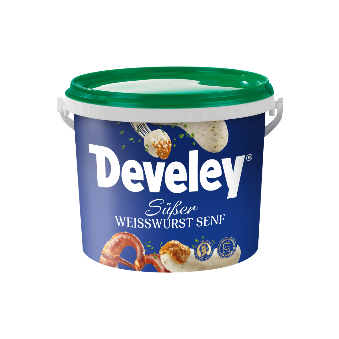 develey-original-m-nchner-wei-wurstsenf-s-er-senf-im-5-kg-eimer image 1