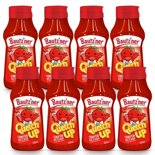 bautz-ner-quetch-up-tomaten-ketchup-f-r-kinder-8x500ml image 1