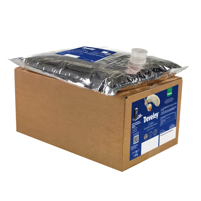 develey-s-er-wei-wurst-senf-beutel-f-r-saucenspender-2x-5-kg image 1